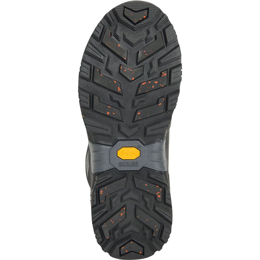 Botas Altas Muck Boots Apex Pro + Vibram Arctic Grip A.T. Traction Lug Hombre Negros | 98427-EJTN