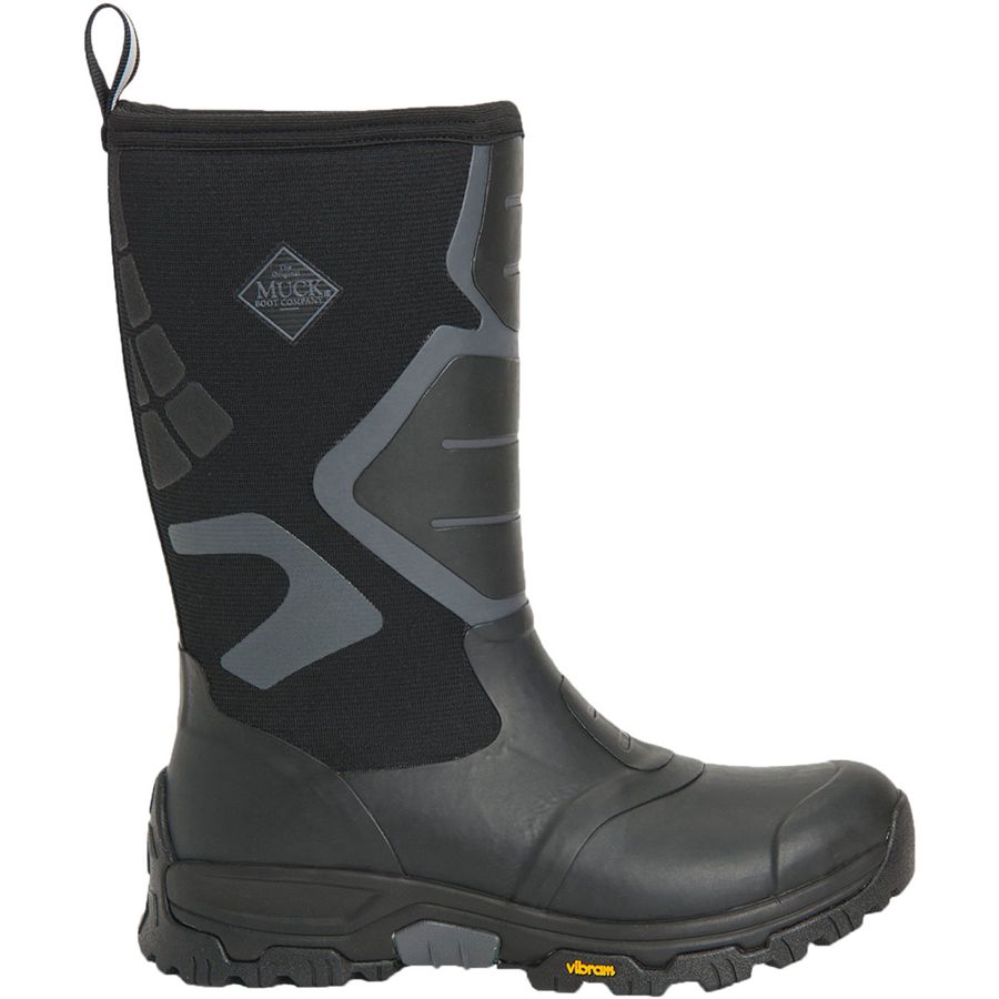 Botas Altas Muck Boots Apex Pro + Vibram Arctic Grip A.T. Traction Lug Hombre Negros | 98427-EJTN