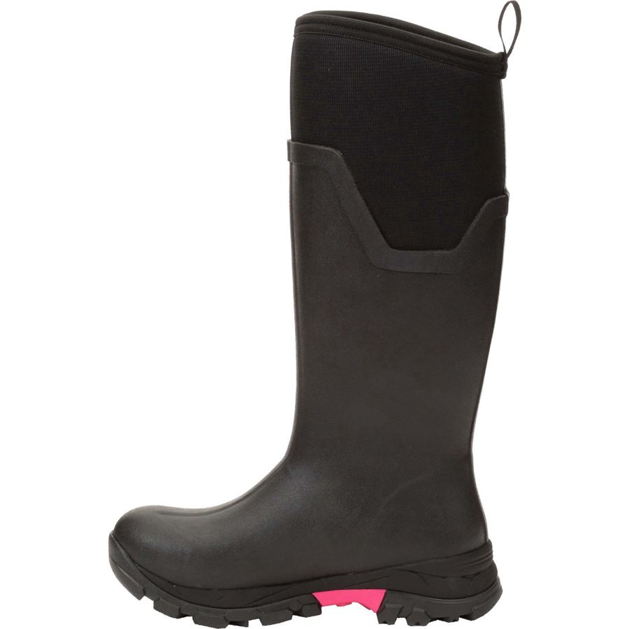 Botas Altas Muck Boots Arctic Ice Altos AGAT Mujer Negros | 32946-XLCT