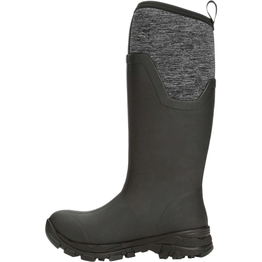 Botas Altas Muck Boots Arctic Ice Altos + Vibram Arctic Grip A.T. Mujer Negros | 75210-XRYK