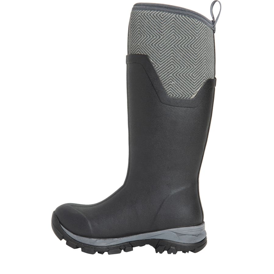 Botas Altas Muck Boots Arctic Ice Altos AGAT Mujer Negros | 79268-HFQD