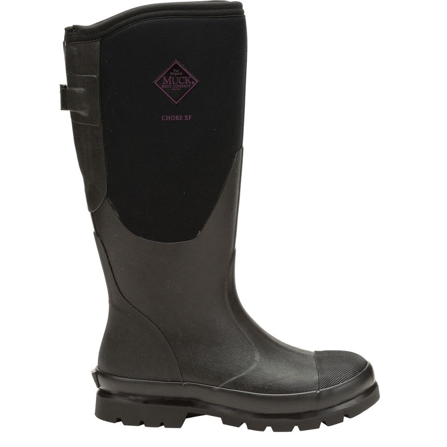 Botas Altas Muck Boots Chore Anchos Calf Mujer Negros | 83674-VXHD