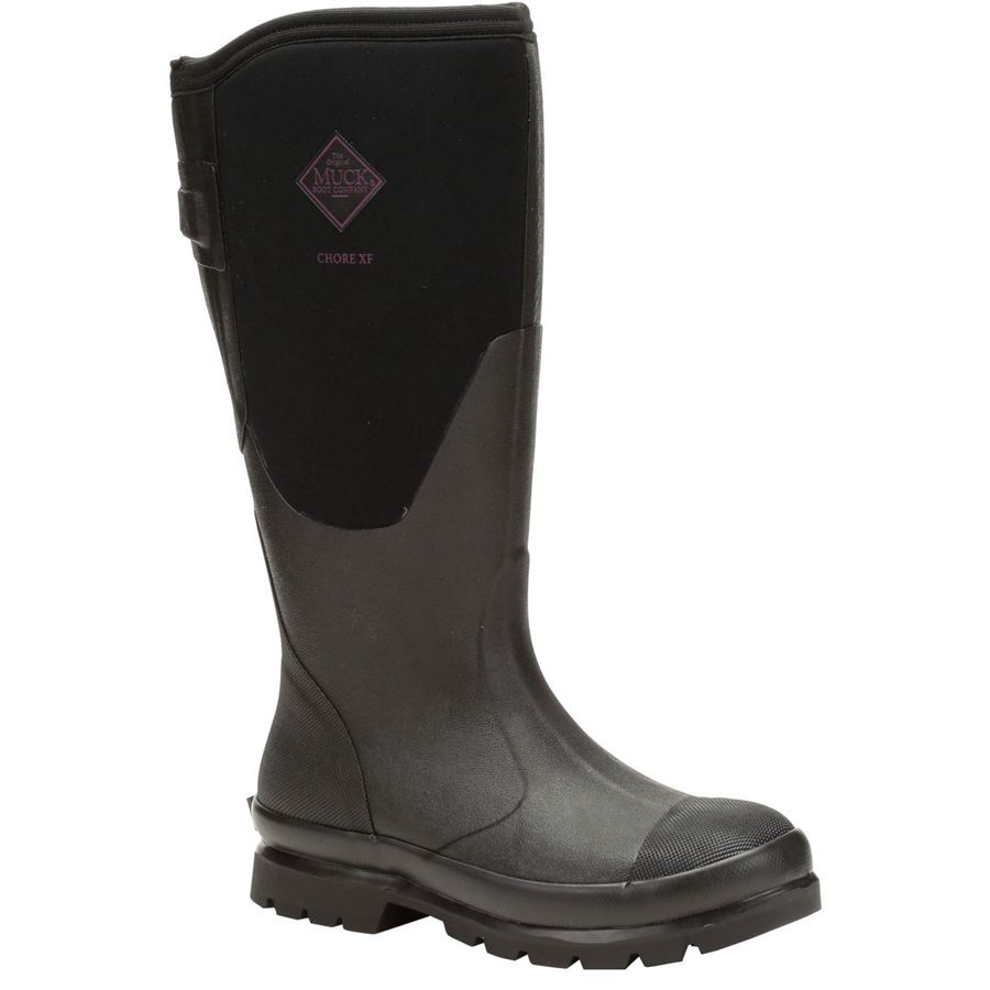 Botas Altas Muck Boots Chore Anchos Calf Mujer Negros | 83674-VXHD