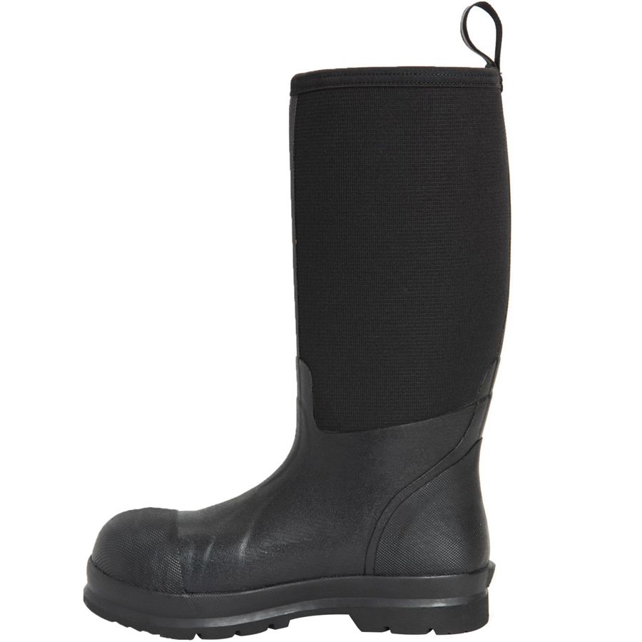 Botas Altas Muck Boots Chore Max Comp Puntera Hombre Negros | 81256-JGFA