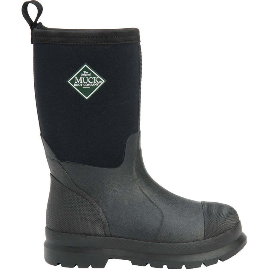 Botas Altas Muck Boots Chore Niños Negros | 31489-NBZK