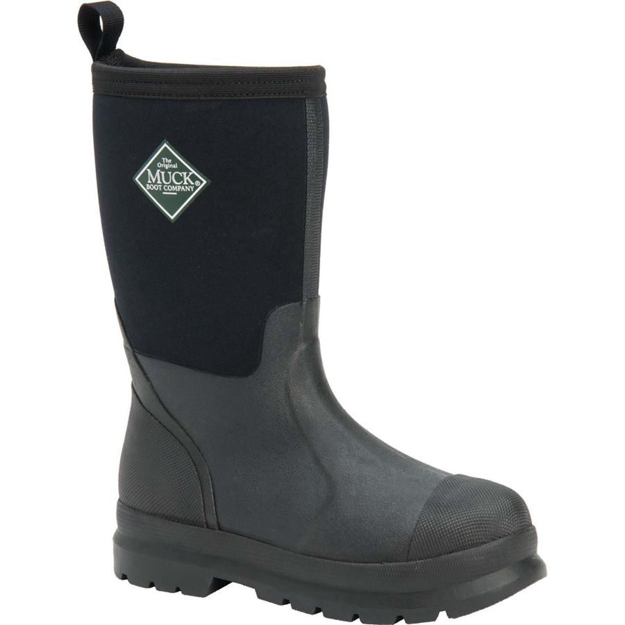 Botas Altas Muck Boots Chore Niños Negros | 31489-NBZK