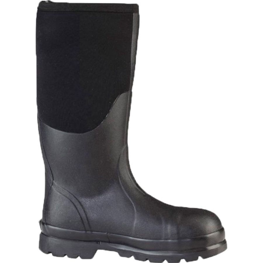 Botas Altas Muck Boots Chore Steel Puntera Hombre Negros | 53417-UFTD