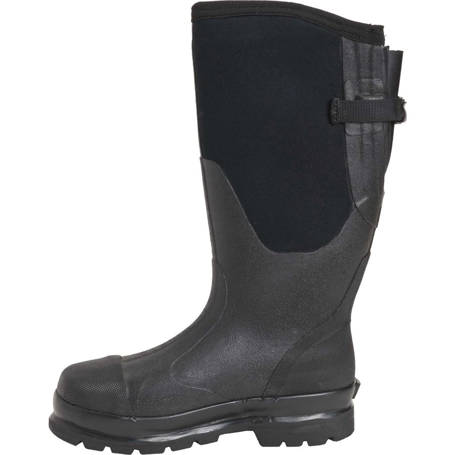 Botas Altas Muck Boots Chore Steel Puntera Altos Anchos Calf Mujer Negros | 75861-JNDZ