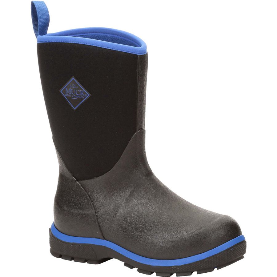 Botas Altas Muck Boots Element Niños Azules | 51982-ASPE