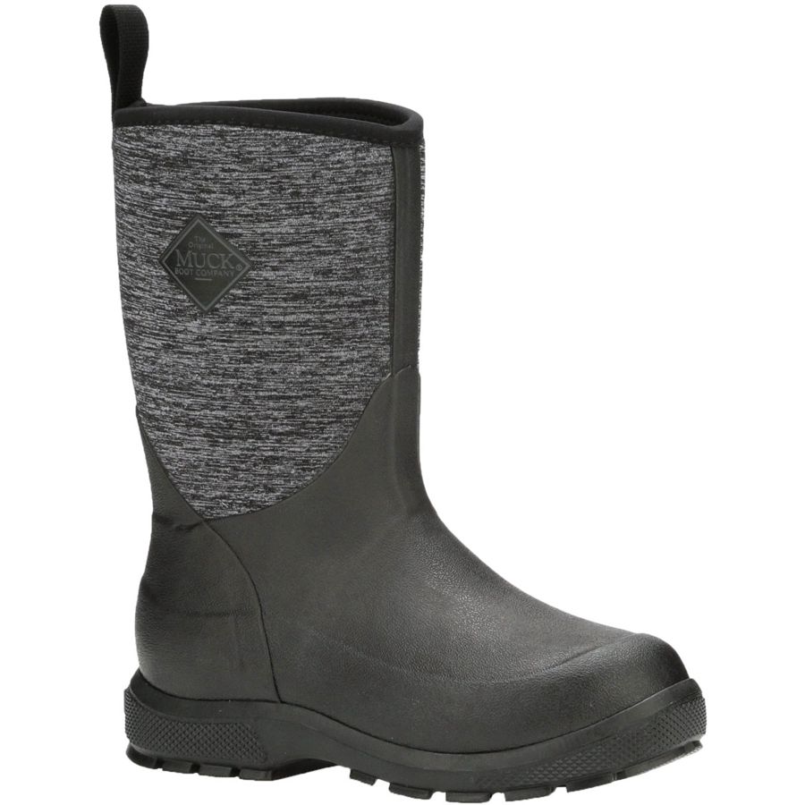 Botas Altas Muck Boots Element Niños Negros | 50697-VDQL