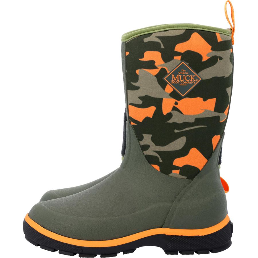 Botas Altas Muck Boots Element Niños Verdes | 93025-WZOP