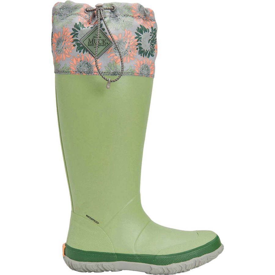 Botas Altas Muck Boots Forager Mujer Verdes | 16354-BMCL