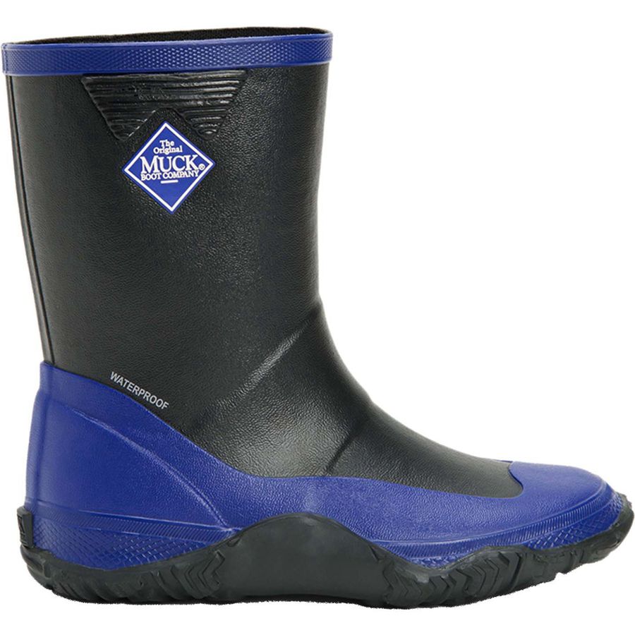 Botas Altas Muck Boots Forager Niños Negros | 78149-THBY