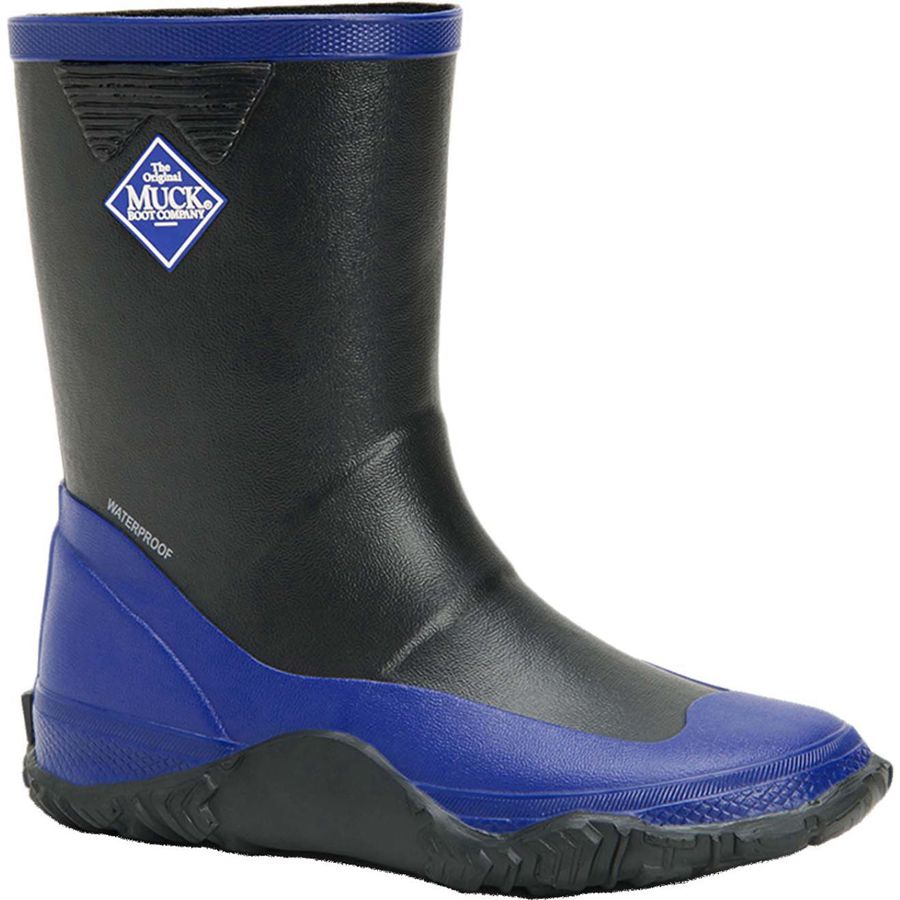 Botas Altas Muck Boots Forager Niños Negros | 78149-THBY