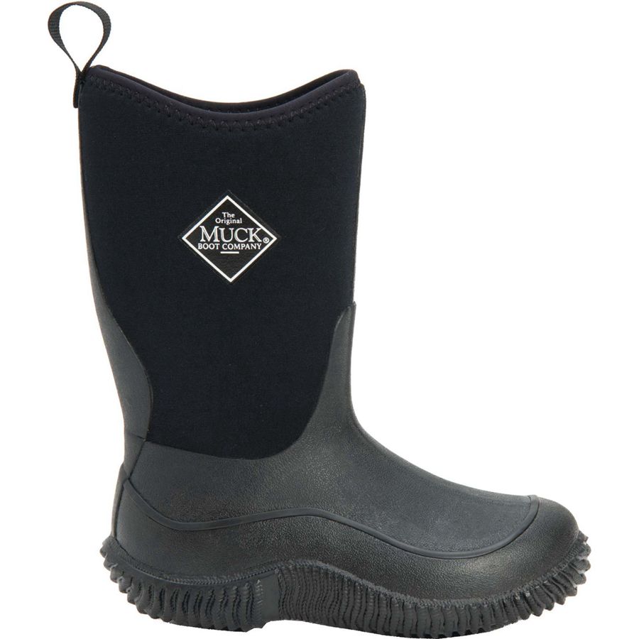 Botas Altas Muck Boots Hale Niños Negros | 01569-PARU