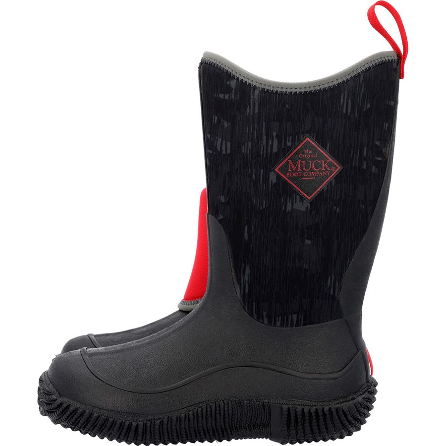 Botas Altas Muck Boots Hale Niños Negros | 89752-VPXW