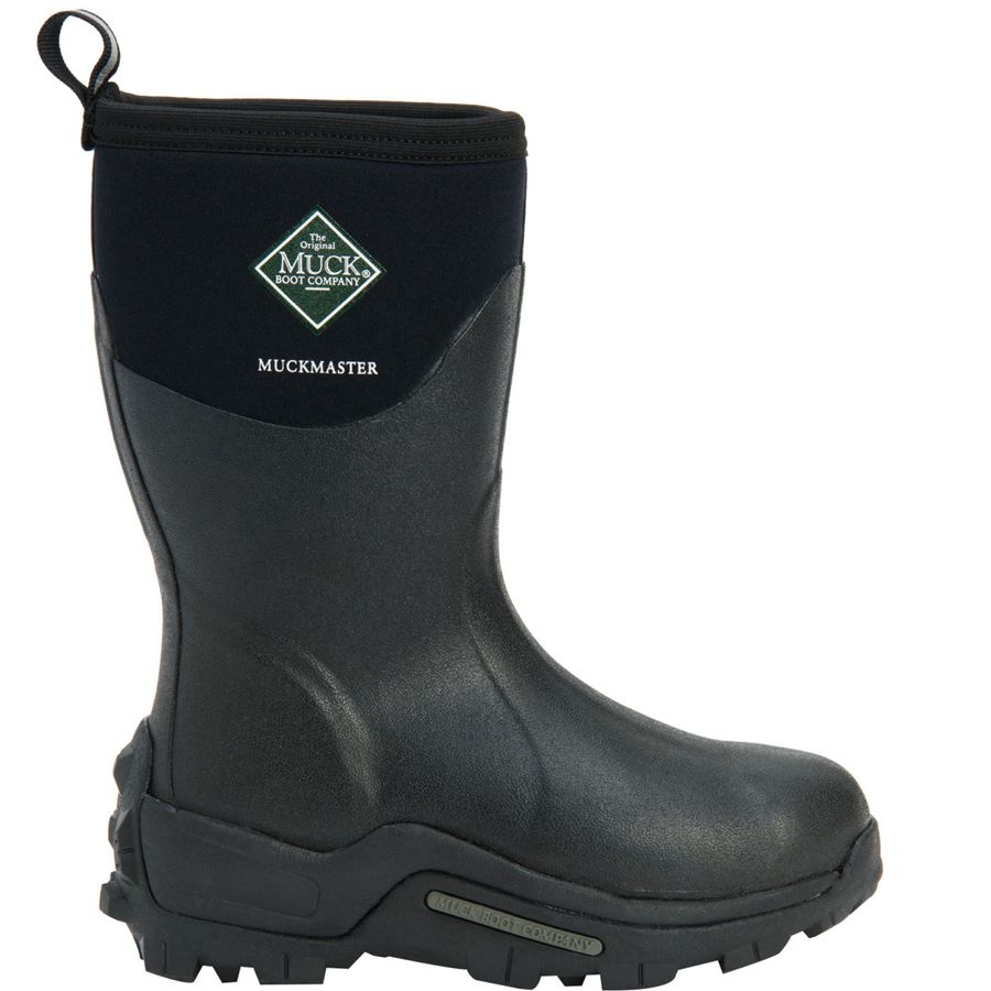 Botas Altas Muck Boots Muckmaster Mid Hombre Negros | 87312-MQVC