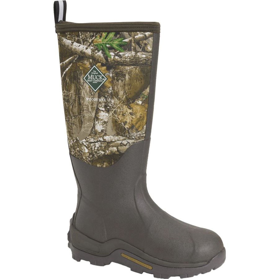 Botas Altas Muck Boots Woody Max Realtree Edge™ Hombre Camuflados | 49617-HZKG