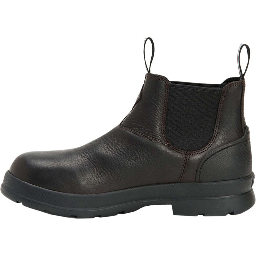 Botas Cuero Muck Boots Chore Farm Cuero Chelsea Hombre Negros | 46158-EUGA