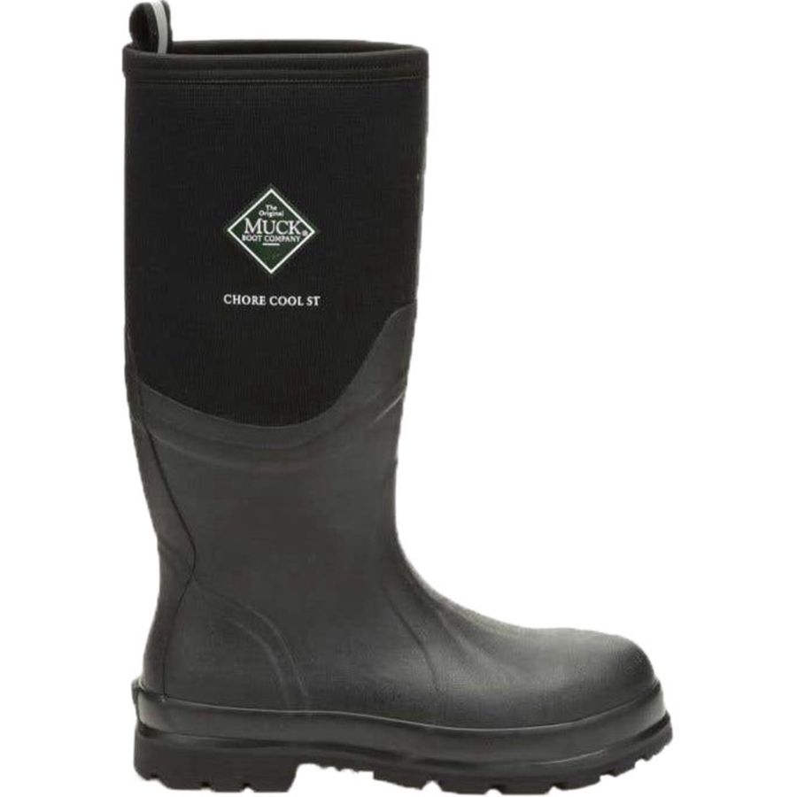 Botas De Punta De Acero Muck Boots Chore Altos XpressCool Hombre Negros | 13269-MITQ