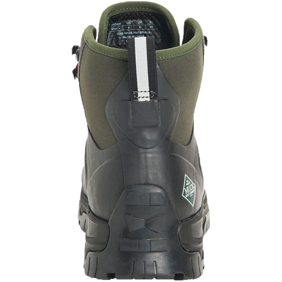 Botines Muck Boots Apex Encaje Up Hombre Negros | 04573-OSBD