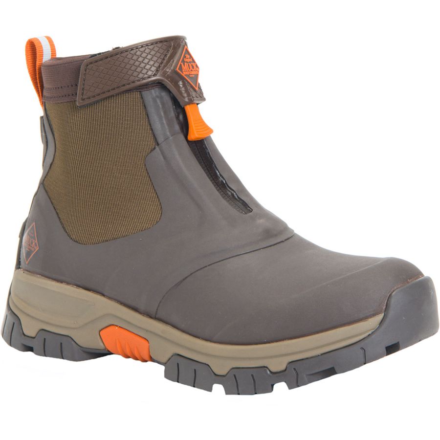 Botines Muck Boots Apex Mid Zip Hombre Marrom | 05179-JDCO