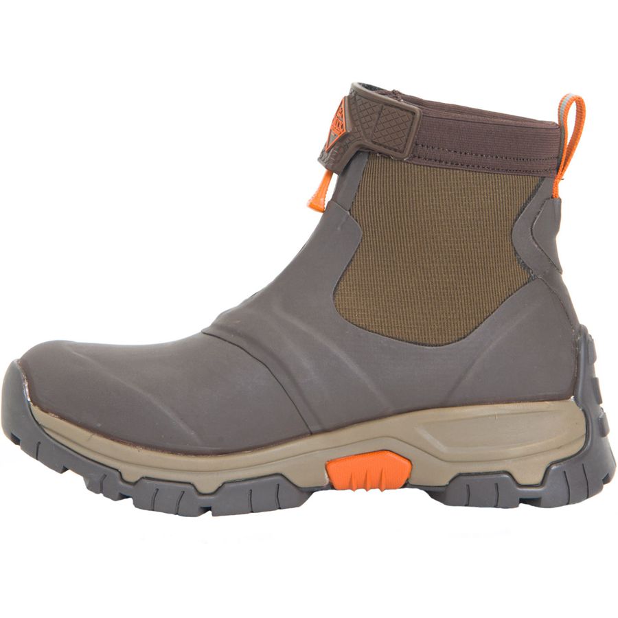 Botines Muck Boots Apex Mid Zip Hombre Marrom | 05179-JDCO