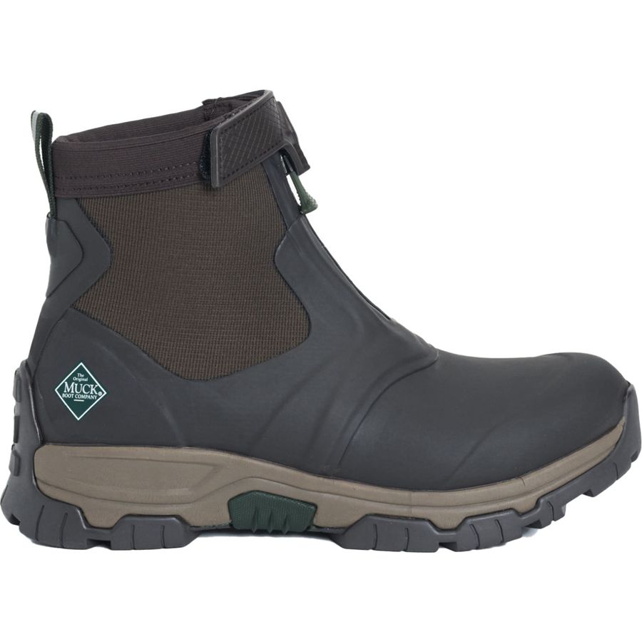 Botines Muck Boots Apex Mid Zip Hombre Marrom | 32185-ARQP