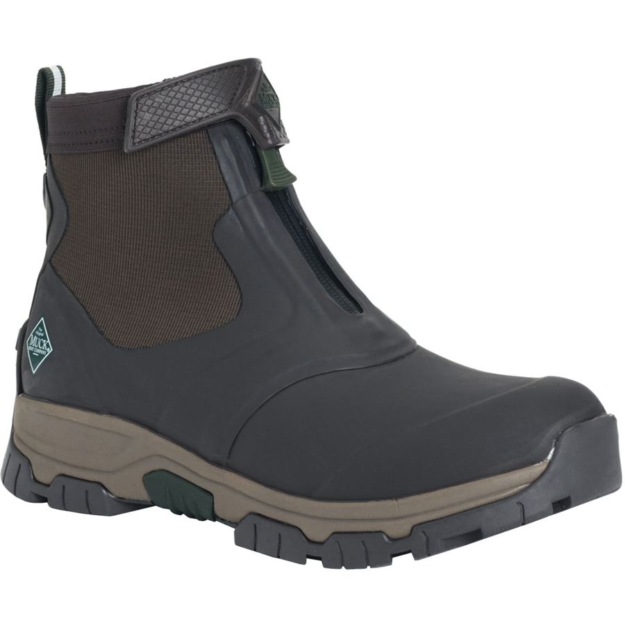 Botines Muck Boots Apex Mid Zip Hombre Marrom | 32185-ARQP