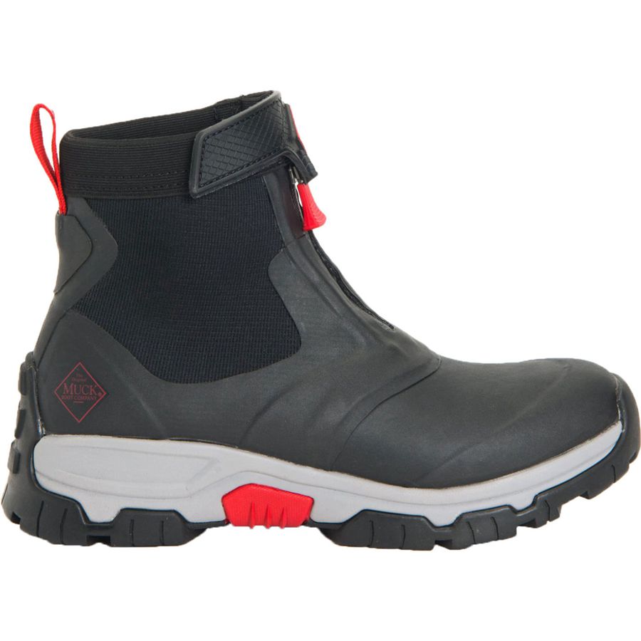 Botines Muck Boots Apex Mid Zip Hombre Negros | 57401-BXEH