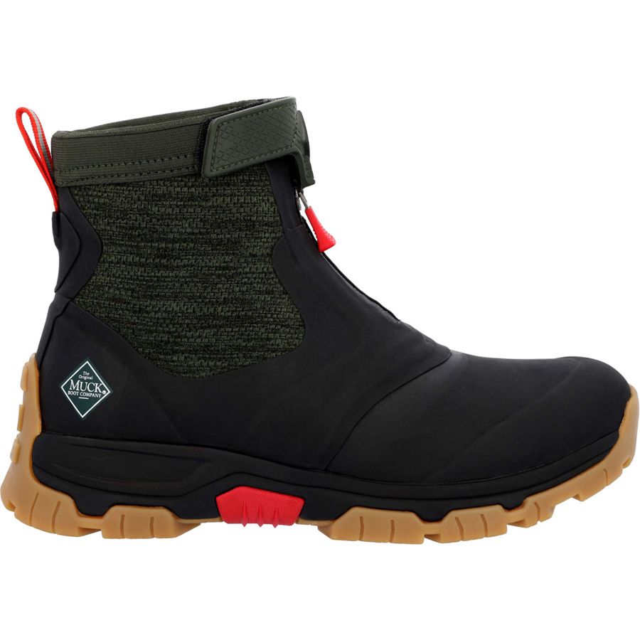 Botines Muck Boots Apex Mid Zip Hombre Negros | 84296-OBXM