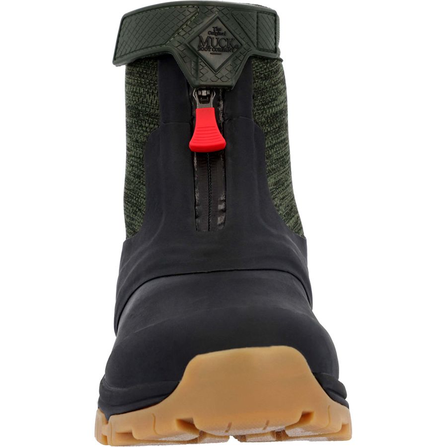 Botines Muck Boots Apex Mid Zip Hombre Negros | 84296-OBXM