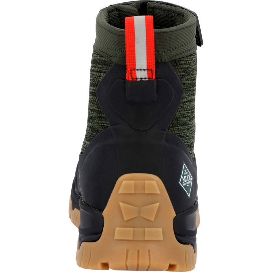 Botines Muck Boots Apex Mid Zip Hombre Negros | 84296-OBXM