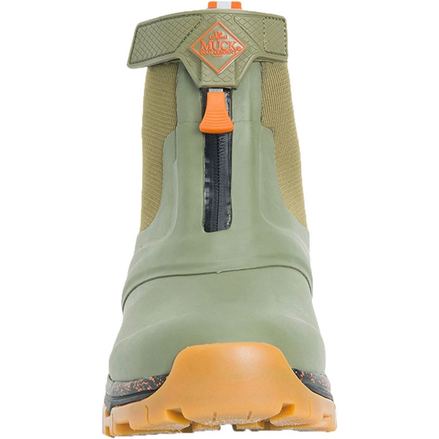 Botines Muck Boots Apex Mid Zip Hombre Verdes | 97631-ELBU