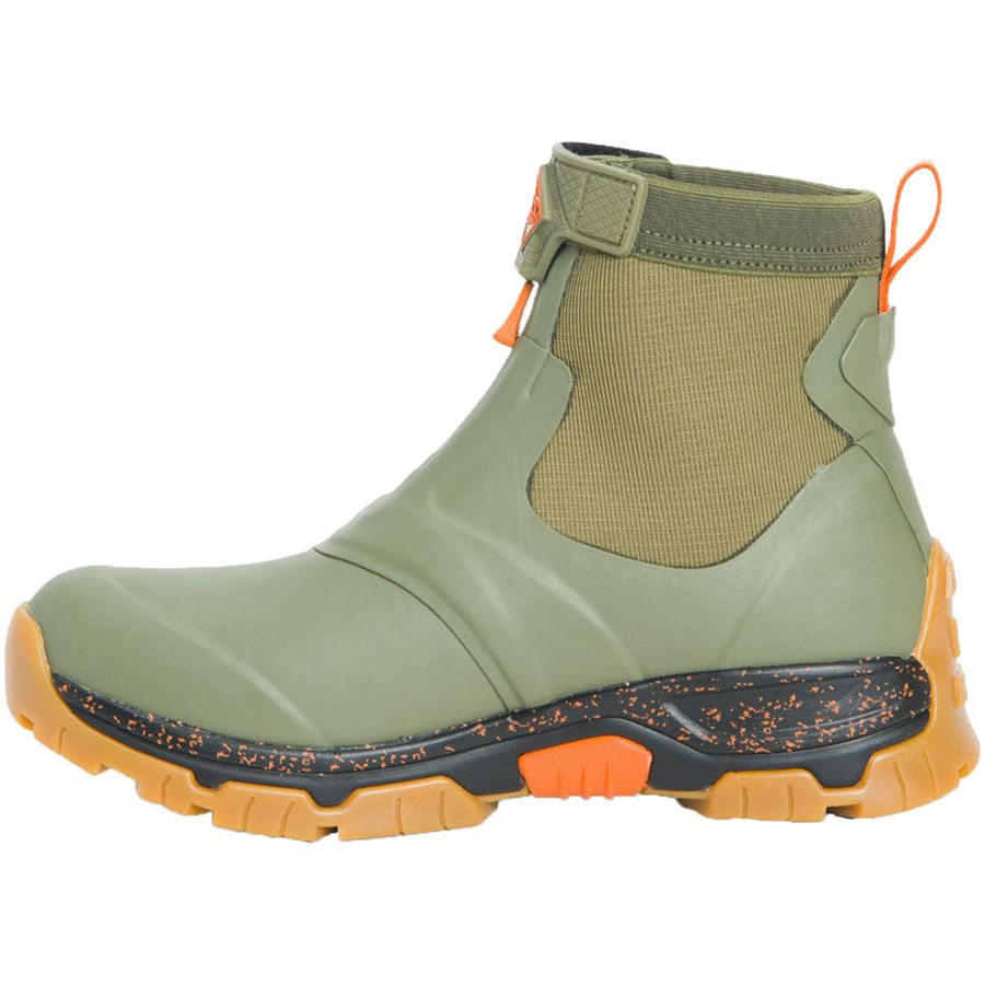 Botines Muck Boots Apex Mid Zip Hombre Verdes | 97631-ELBU