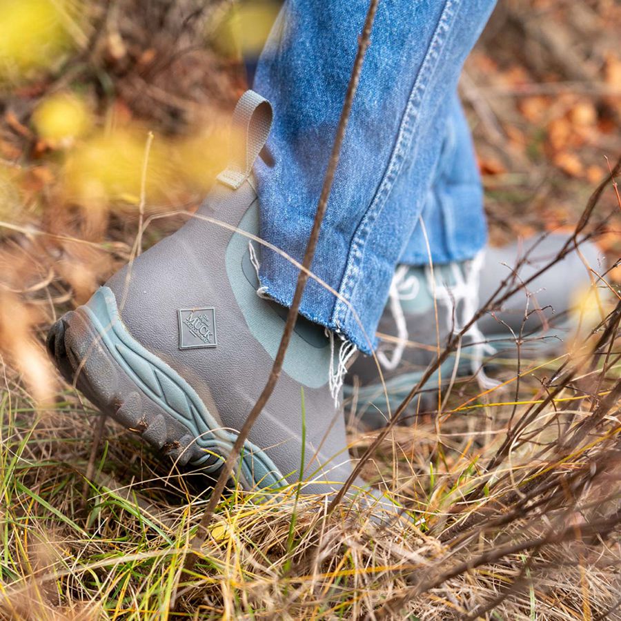 Botines Muck Boots Arctic Deporte II Mujer Grises | 12497-SNZY