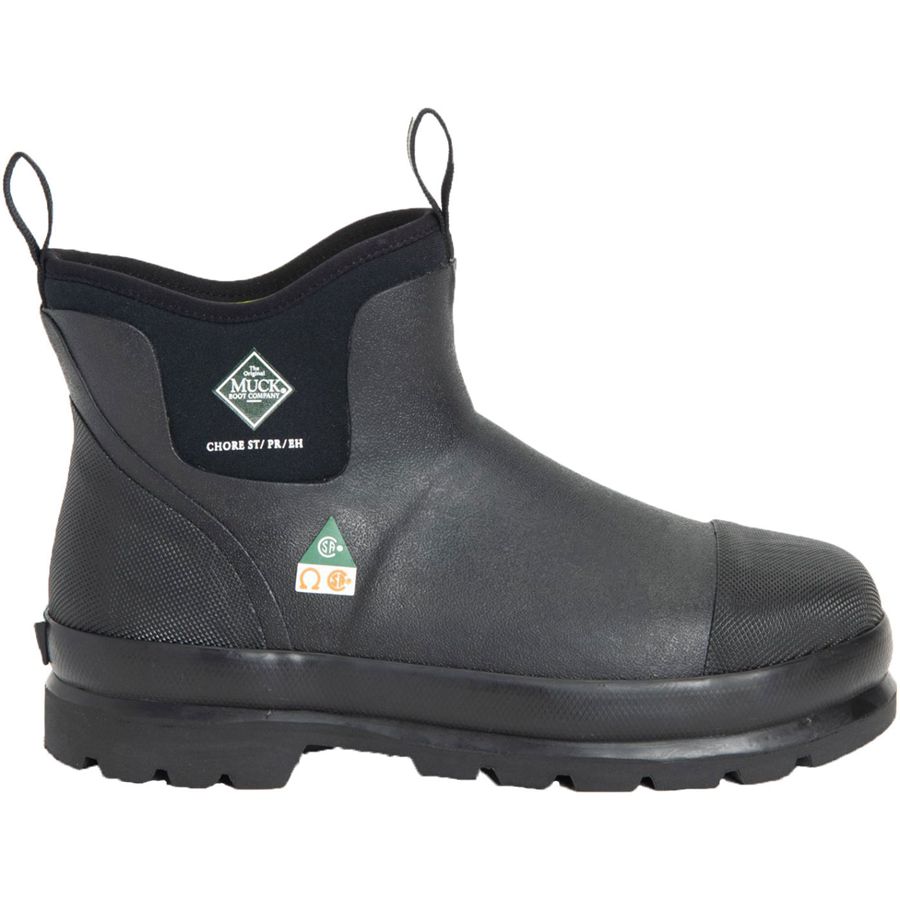 Botines Muck Boots Chore Classic CSA Steel Puntera Hombre Negros | 39176-DFRP