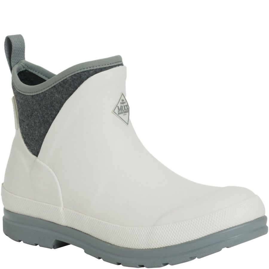 Botines Muck Boots Muck Original White Mujer Blancos | 86701-QPFK