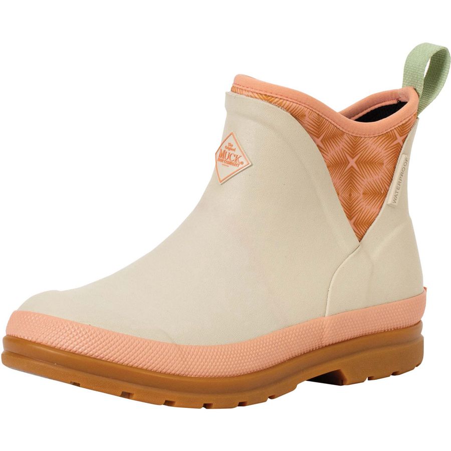 Botines Muck Boots Originales Mujer Blancos | 71268-OXCG