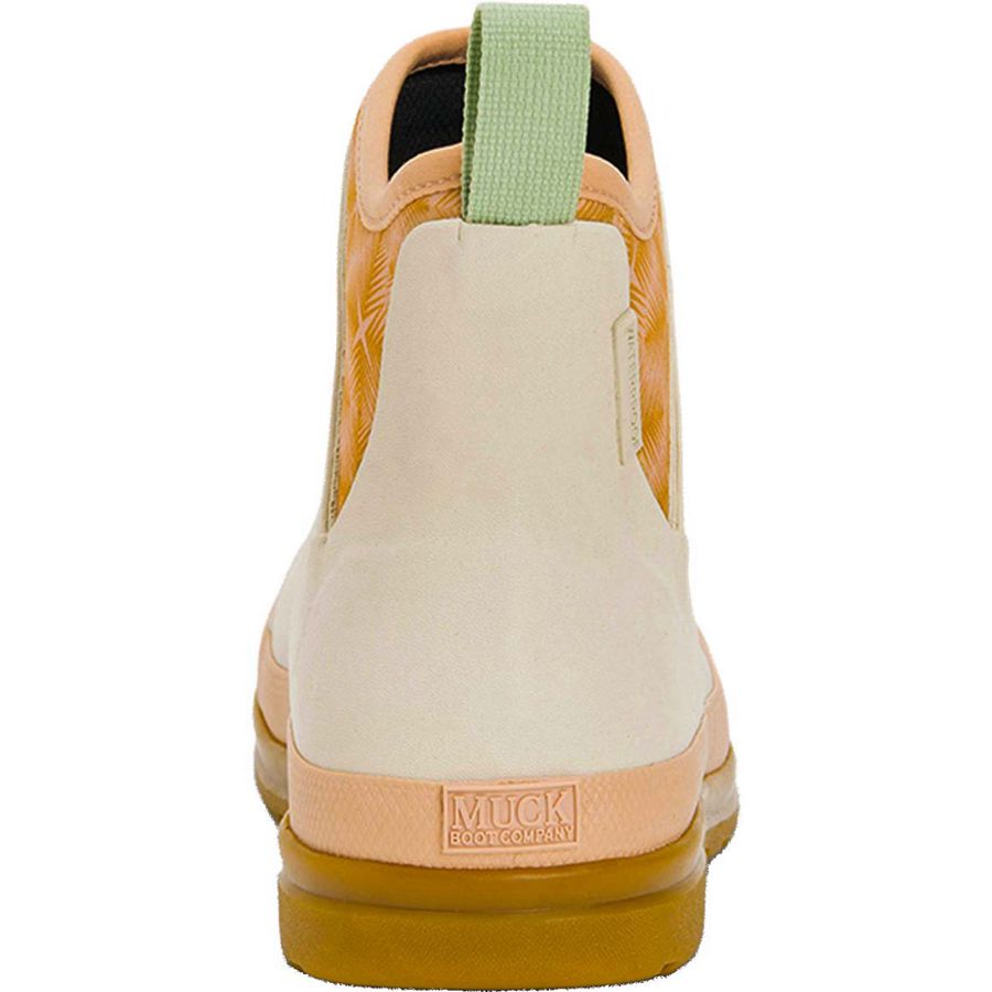 Botines Muck Boots Originales Mujer Blancos | 71268-OXCG