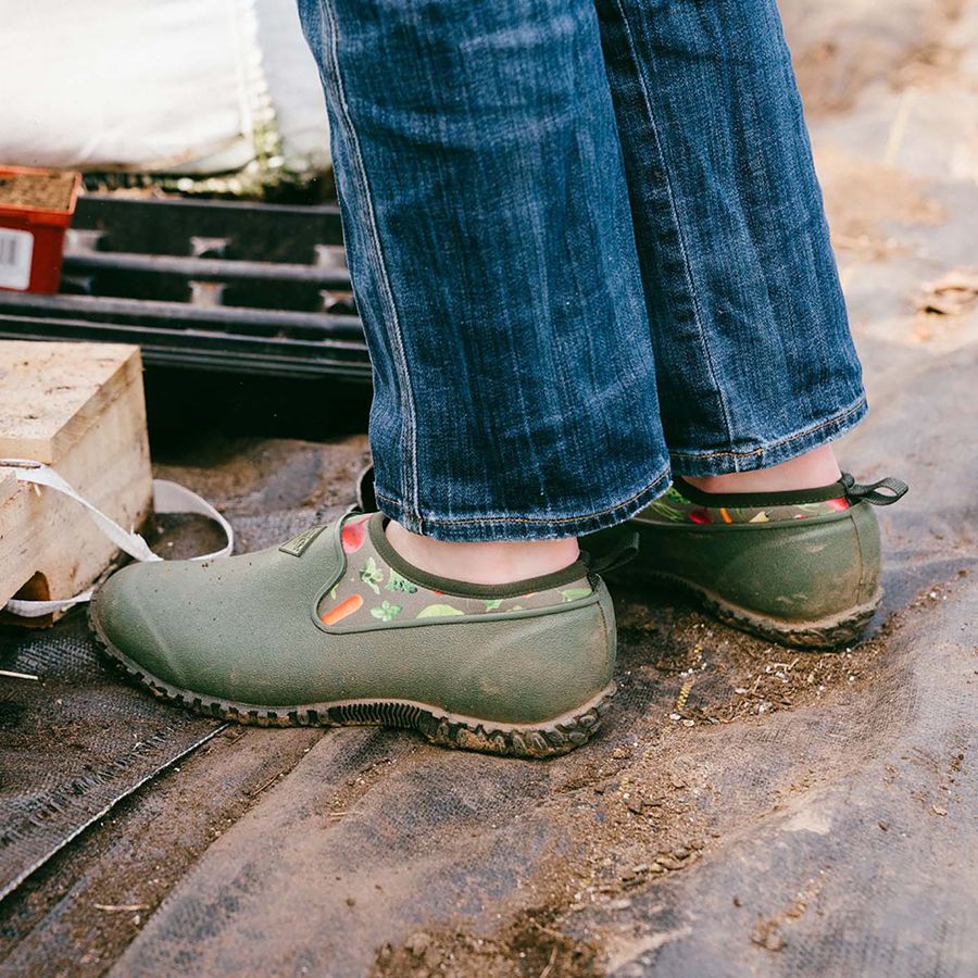 Mocassins Muck Boots Muckster Low Mujer Verdes | 64352-JZRI