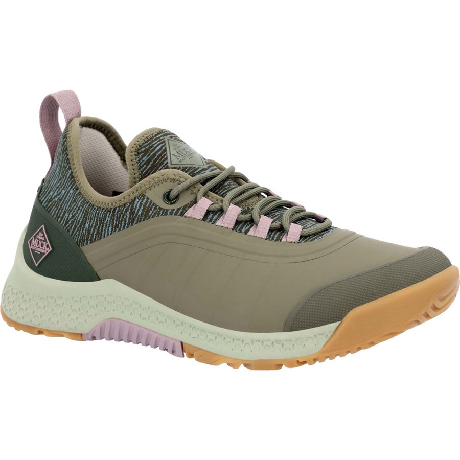 Zapatos con Cordones Muck Boots Outscape Mujer Verde Oliva | 62791-DXNV