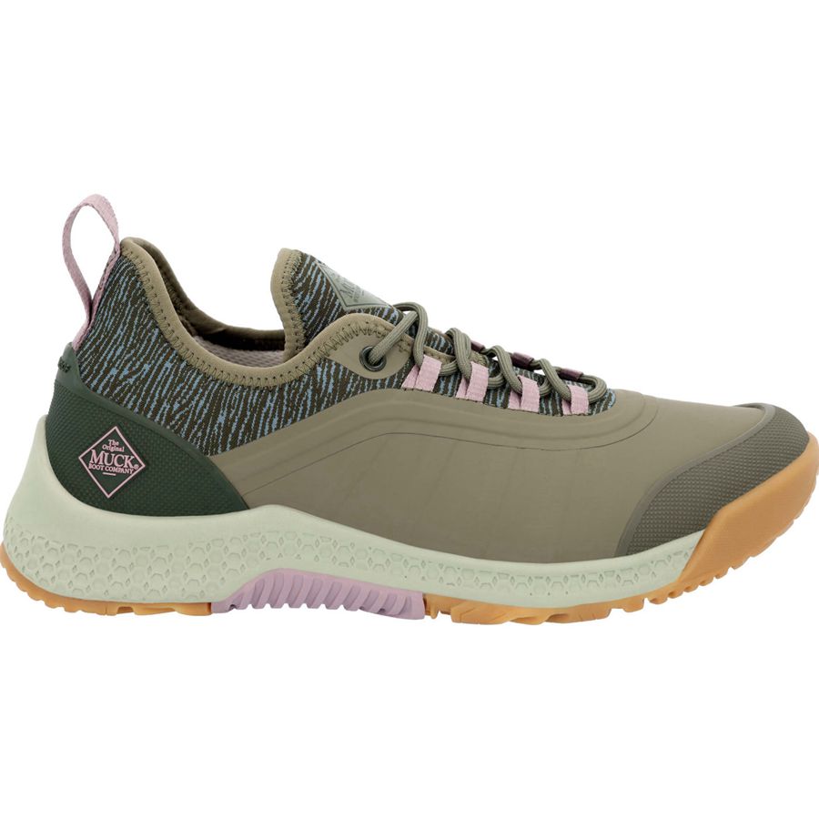 Zapatos con Cordones Muck Boots Outscape Mujer Verde Oliva | 62791-DXNV