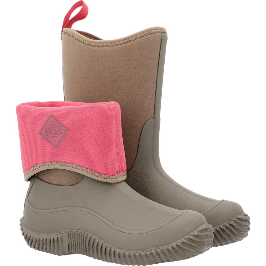 Botas Altas Muck Boots Hale Niños Marrom | 21850-EIAU